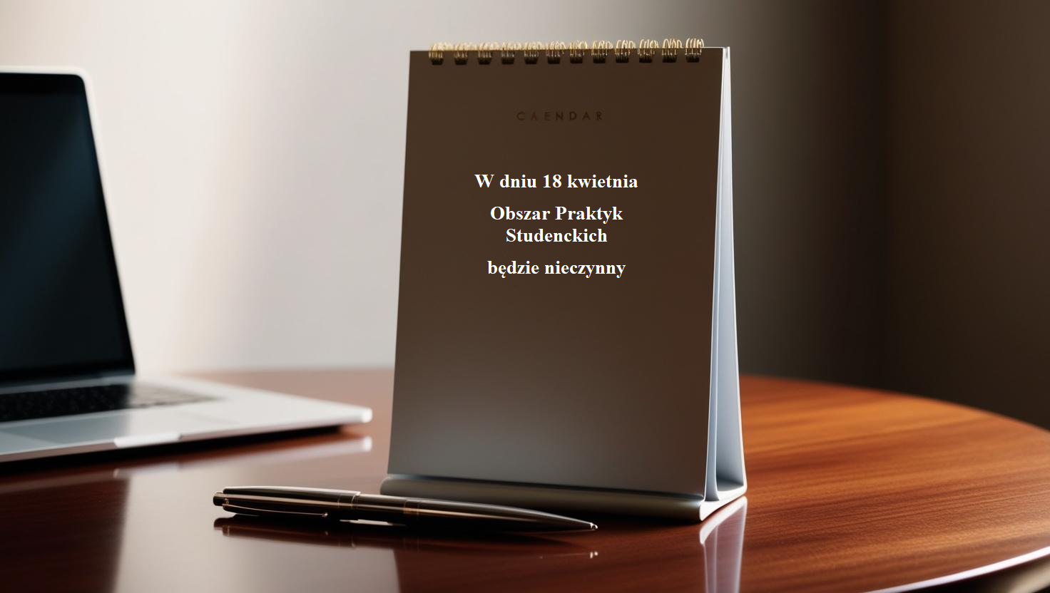 Zdjęcie otwierające stronę: W dniu 18 kwietnia Obszar Praktyk Studenckich będzie nieczynny
